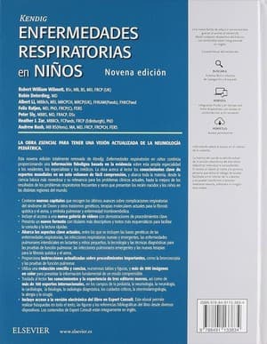 دانلود کتاب Enfermedades Respiratorias en Niños Kendig 9ª Edicion