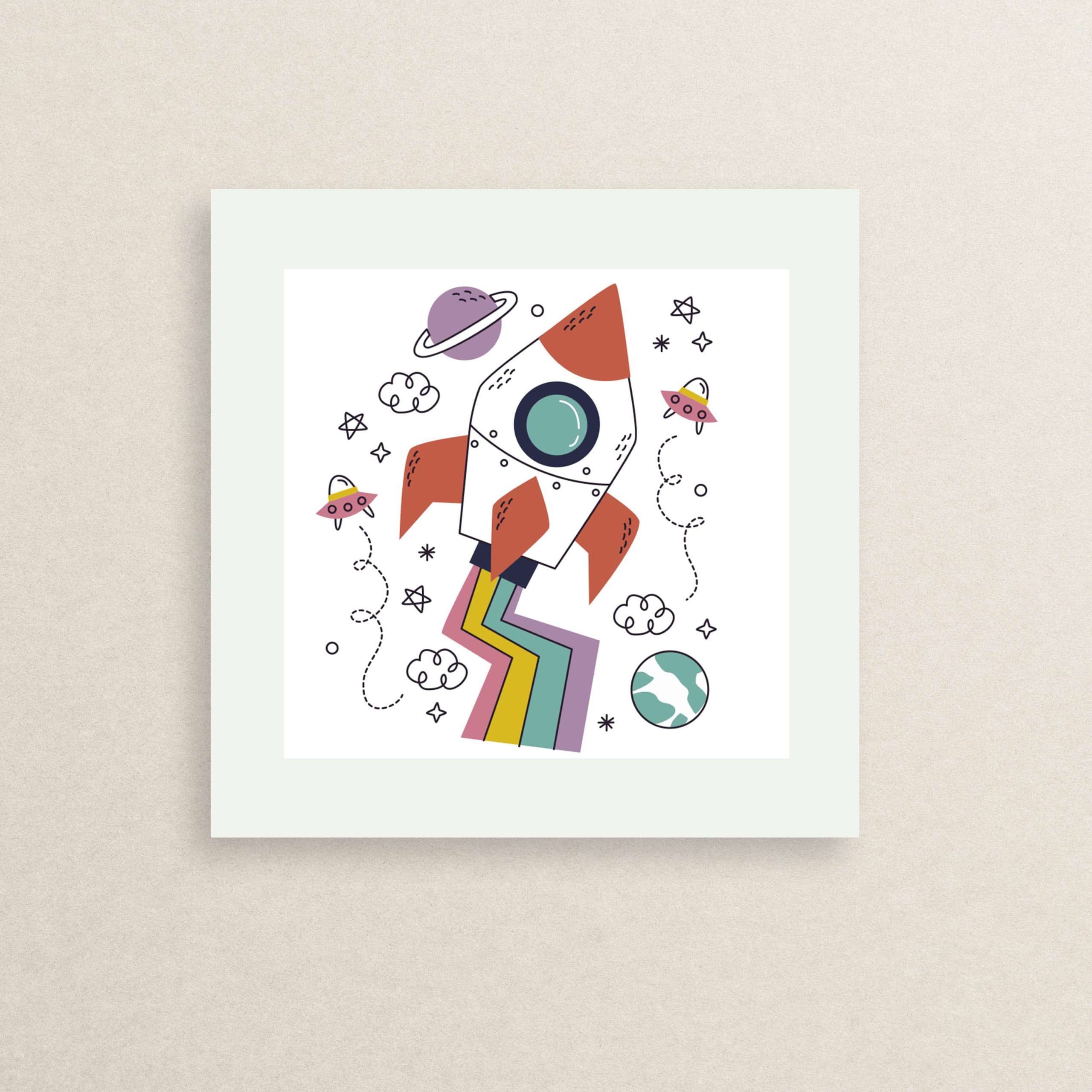 استیکر فضایی06 | Space sticker 06