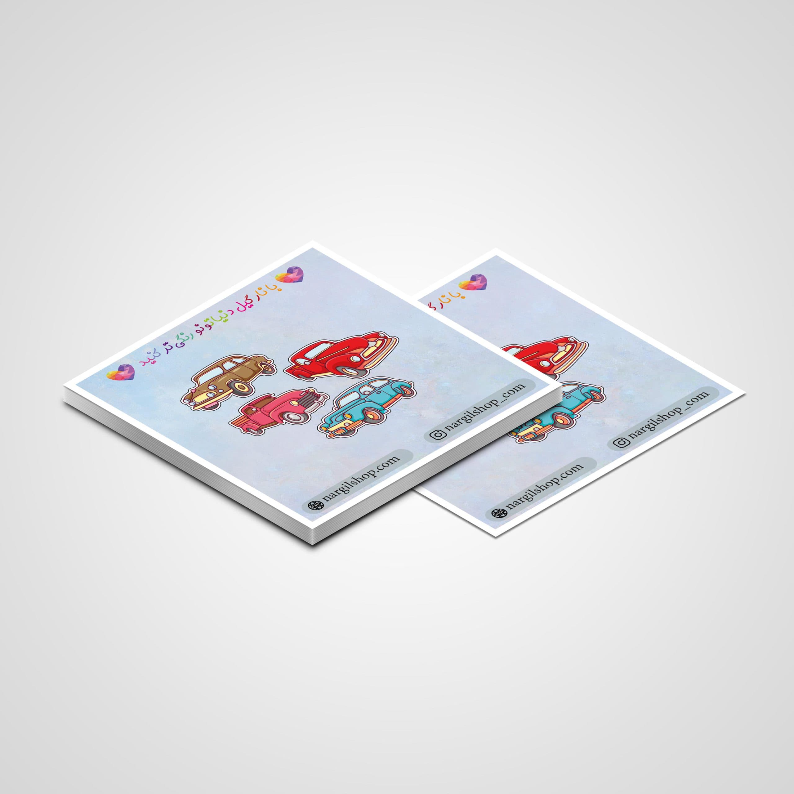 پک استیکر ماشین های کلاسیک 01 | Classic cars Sticker pack 01 — تصویر ۲