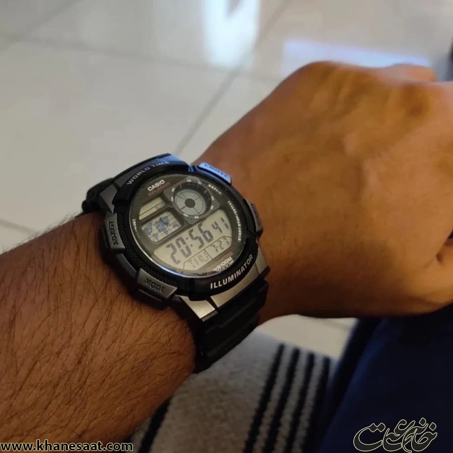 ساعت مچی مردانه کاسیو مدل AE-1000W-1BV — تصویر ۶