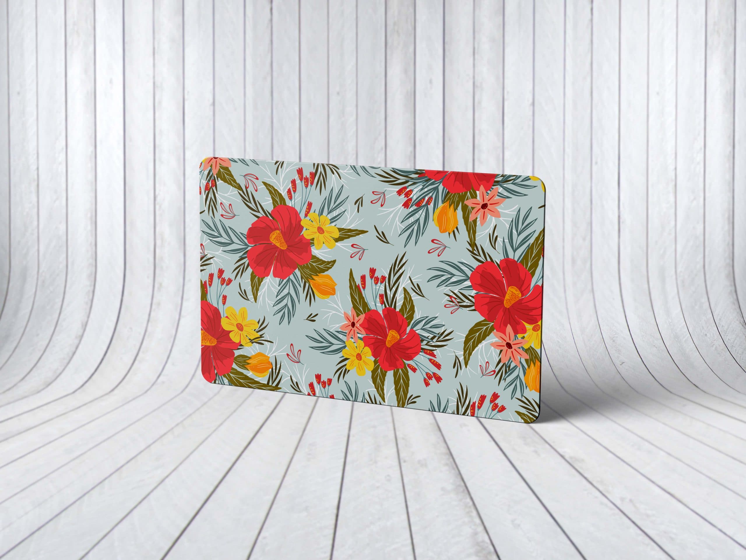 استیکر کارت بانکی | عابر بانک مدل گل فانتزی 03 | Fancy Flower card sticker 03
