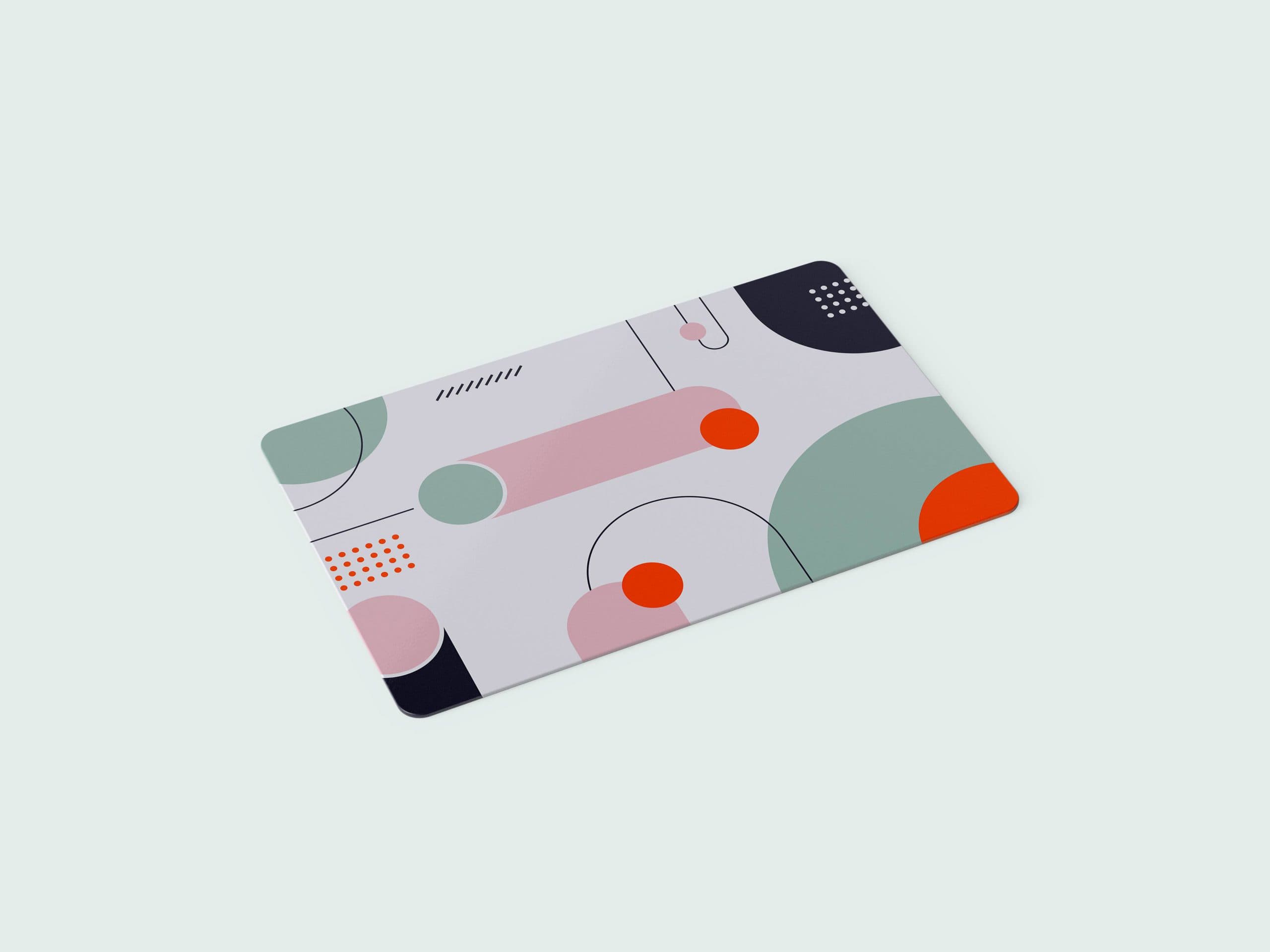 استیکر کارت بانکی | عابر بانک مدل فانتزی 02 | Fancy debit card sticker 02 — تصویر ۲