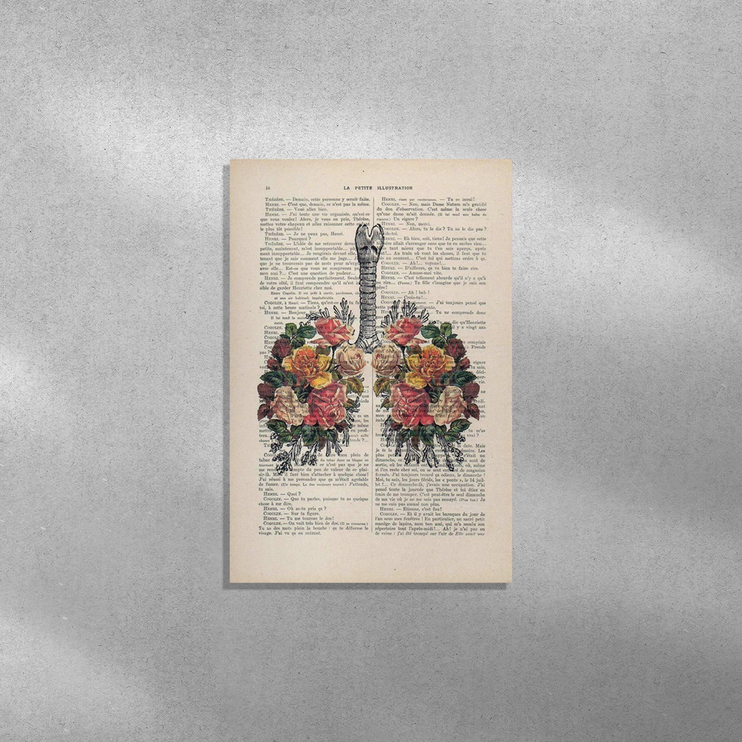 پوستر پزشکی شش 02 | Medical Lung Poster 02