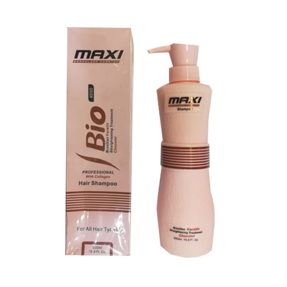 شامپو کراتین ماکسی بیو Maxi Bio Kratin حجم ۵۰۰ میلی لیتر
