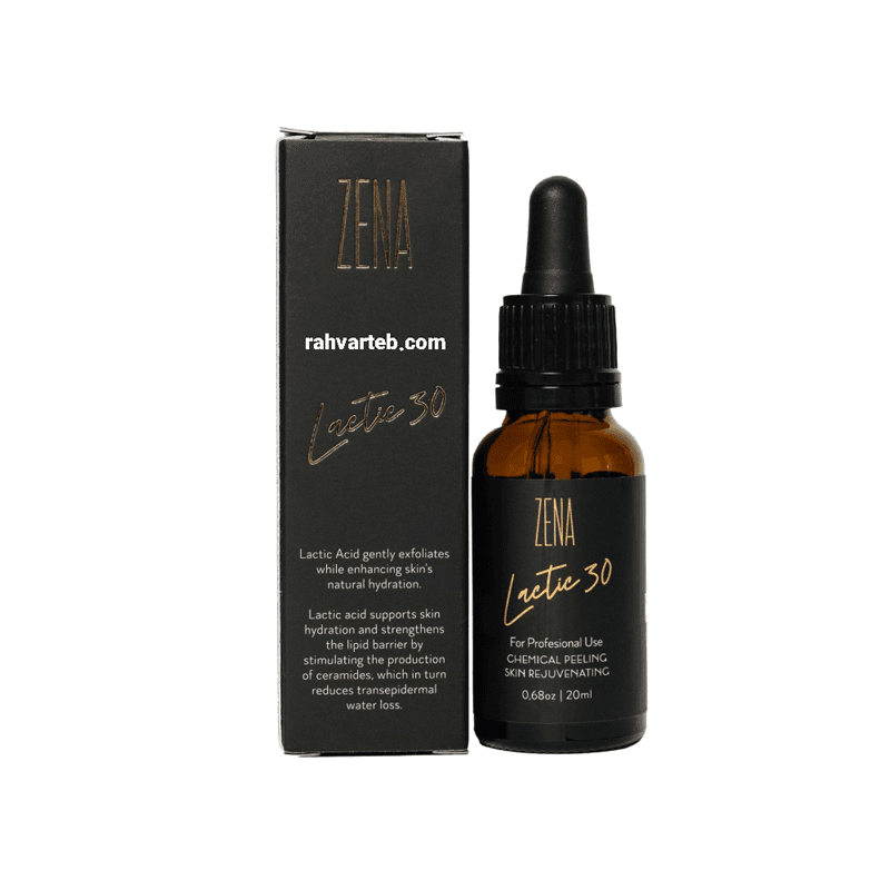 لاکتیک اسید ۳۰٪ زینا | ZENA Lactic PEELING 30