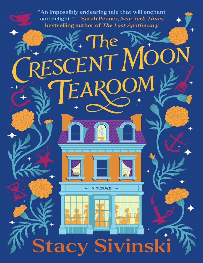 کتاب The Crescent Moon Tearoom (چایخانه ماه هلالی) نسخه انگلیسی PDF | استیسی سیوینسکی