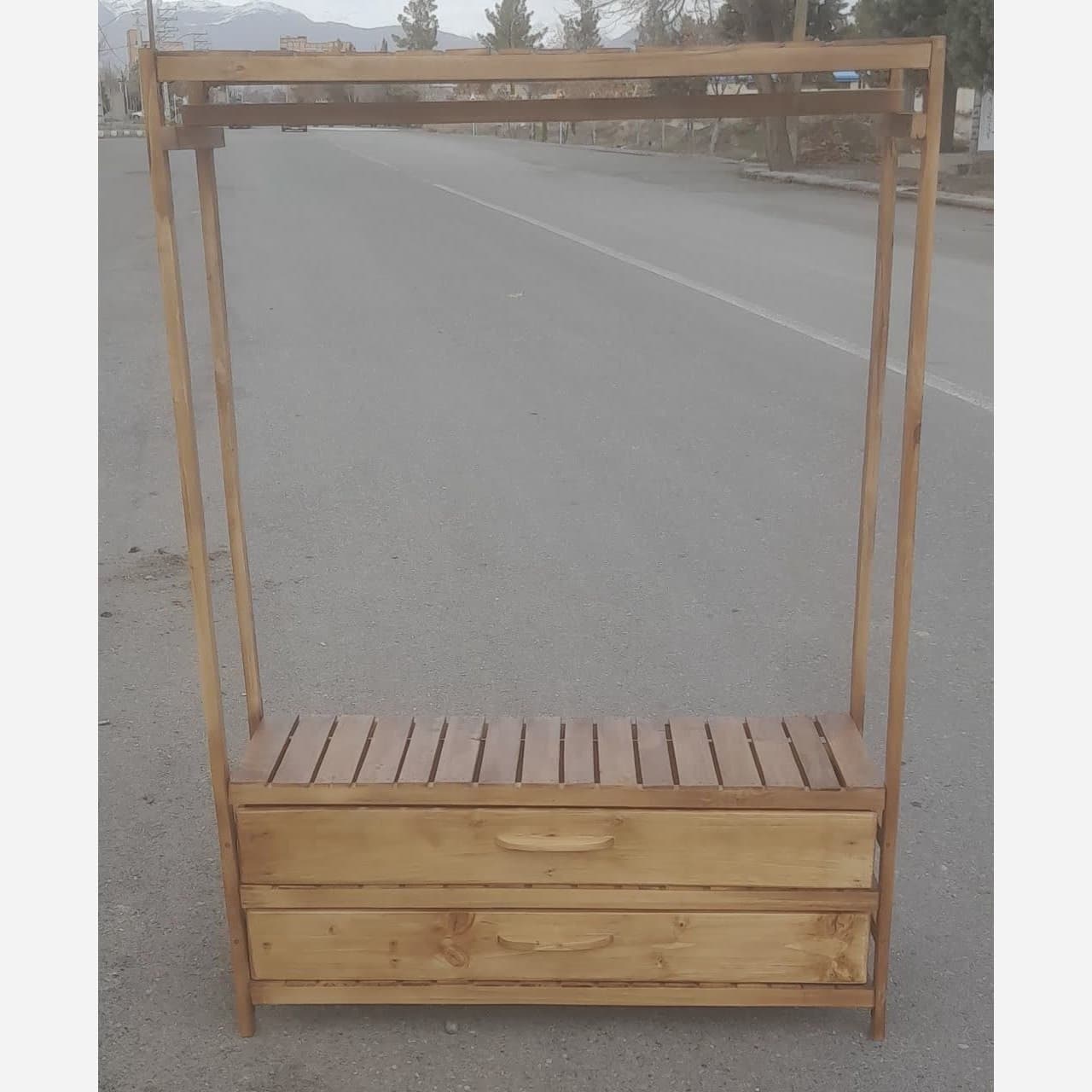 رگال با دو کشو سایز بزرگ مبلمان اورلین مدل 971259 — تصویر ۲