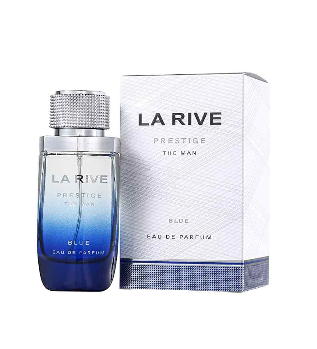 عطر ادکلن مردانه لاریو مدل پرستیژ د من بلو La Rive Prestige Blue حجم ۷۵ میلی لیتر | La Rive PRESTIGE THE MAN BLUE Eau De Parfum for Men 75 ml — تصویر ۲