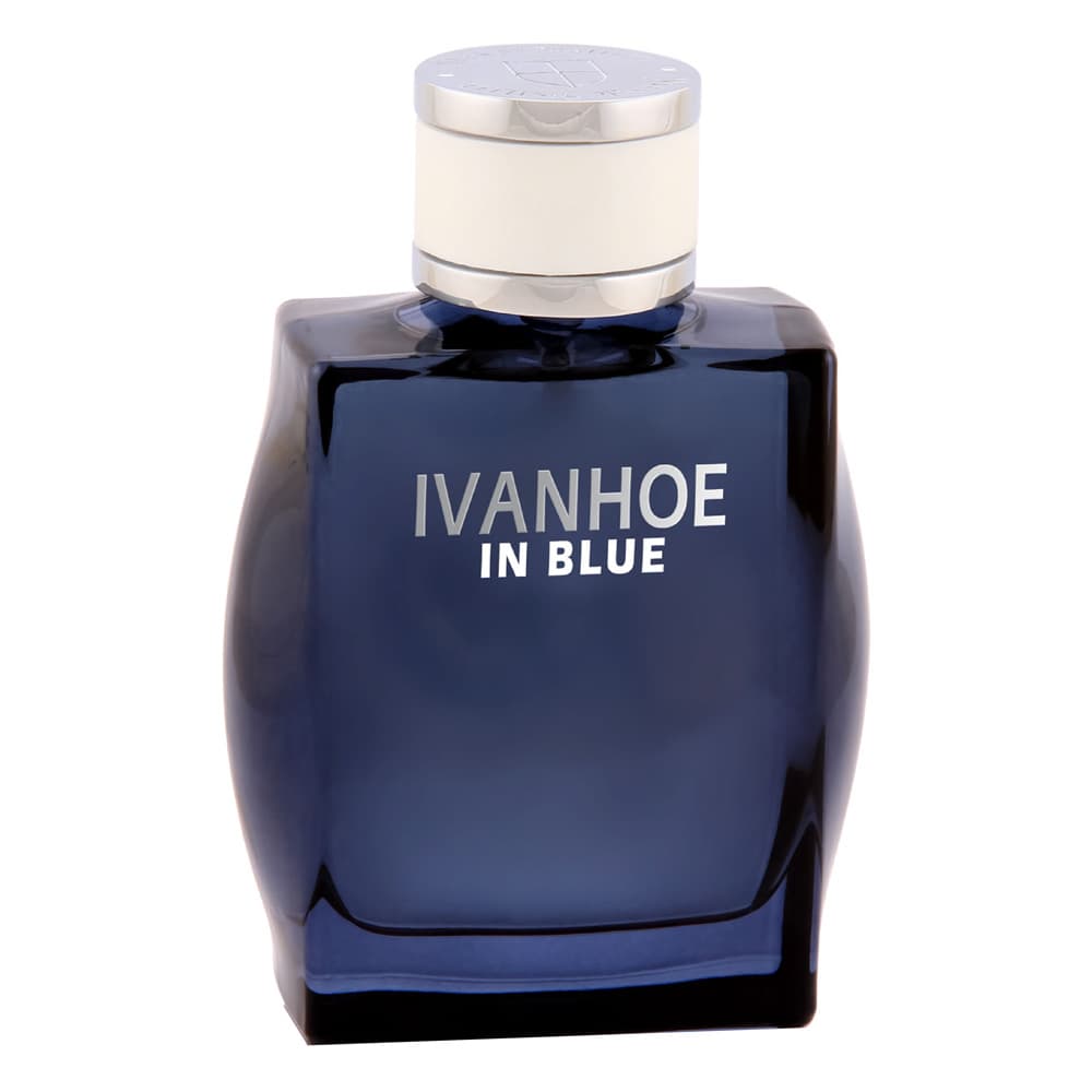 عطر ادکلن مردانه پاریس بلو ایوانهو این بلو Paris Bluue Ivanhoe In Blue حجم ۱۰۰ میلی لیتر | Paris Bluue Ivanhoe In Blue Eau de Toilette for Men 100 ml