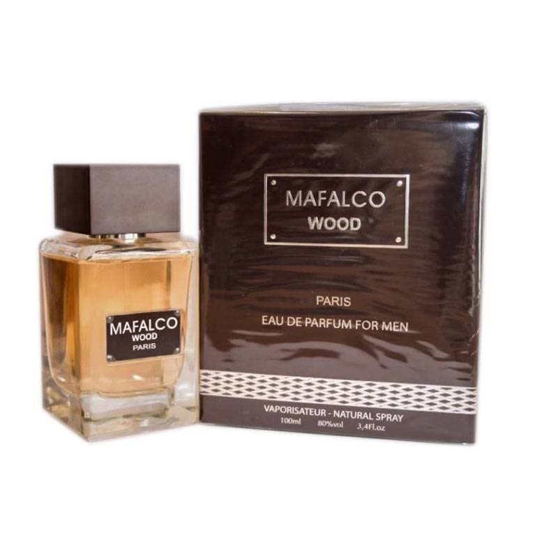 عطر ادکلن مردانه پاریس بلو مافالکو وود Paris Bluue Mafalco Wood حجم ۱۰۰ میلی لیتر | Paris Bleu MAFALCO Wood Eau de Toilette for Men 100 ml — تصویر ۲