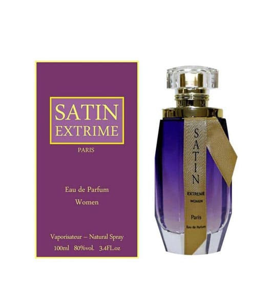 عطر ادکلن زنانه پاریس بلو ستین اکستریم Paris Blue Satin Extreme حجم ۱۰۰ میلی لیتر | Paris Bleu SATIN EXTREMEEau de Parfum for Women 100 ml — تصویر ۲