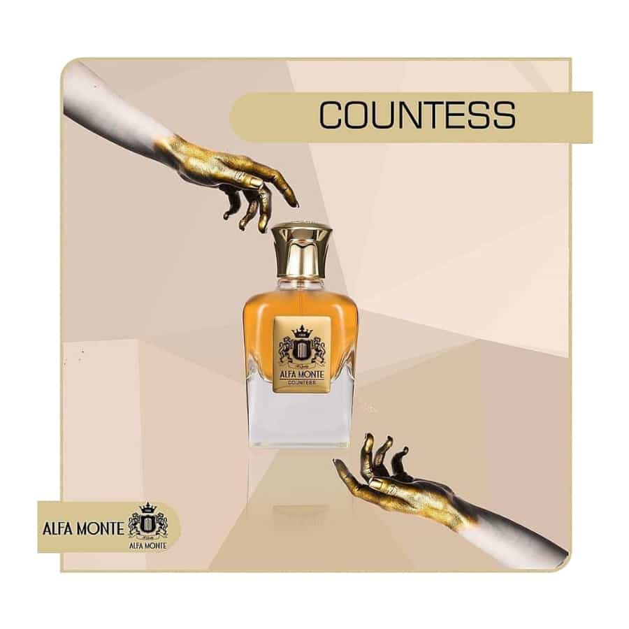 عطر ادکلن زنانه آلفا مونته کنتس Alfa Monte Countess حجم ۱۰۰ میلی لیتر | Alfa Monte Countess Eau De Parfum For women 100 ml — تصویر ۲