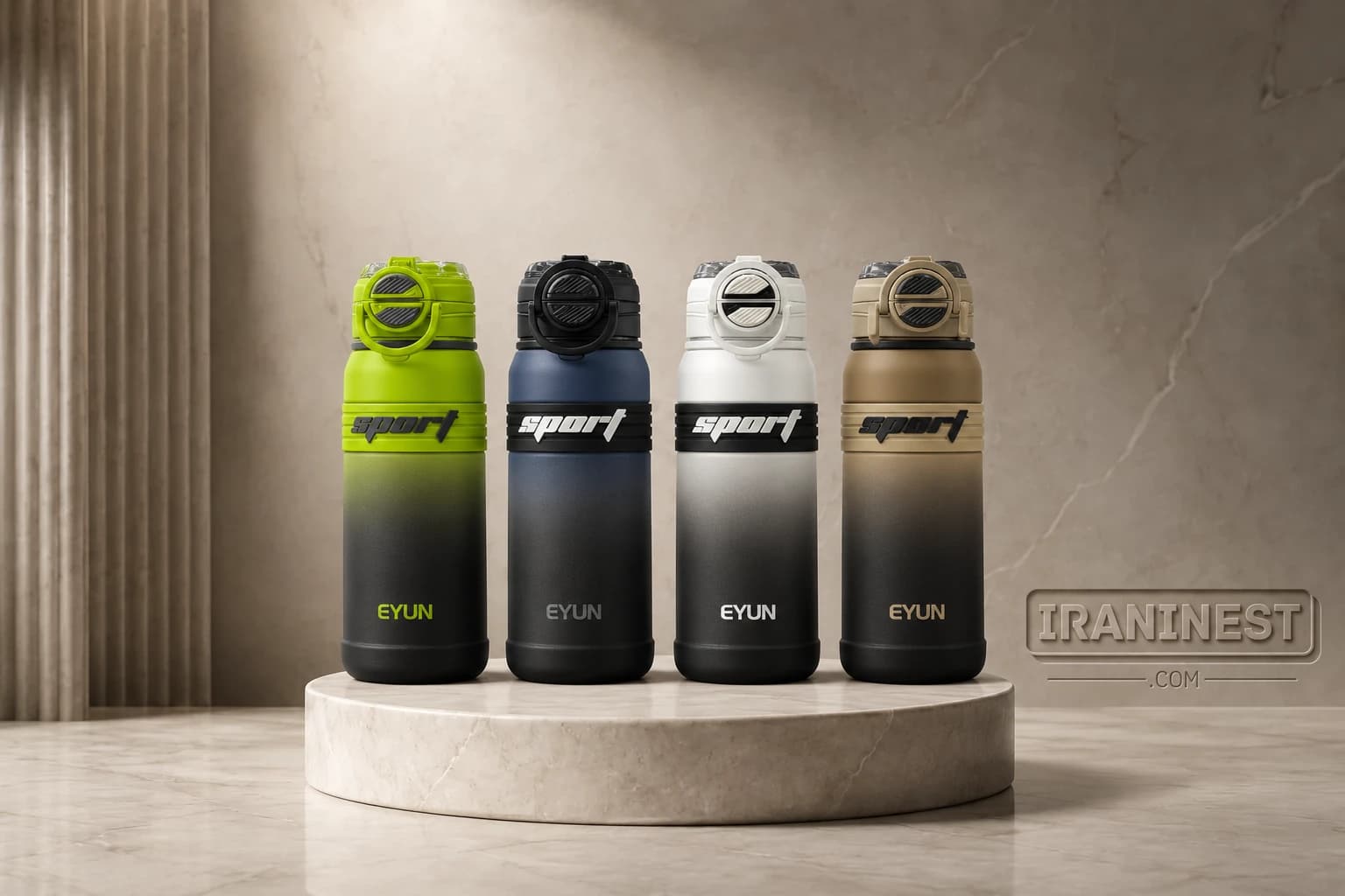 قمقمه EYUN طرح SPORT دوحالته 850 میل