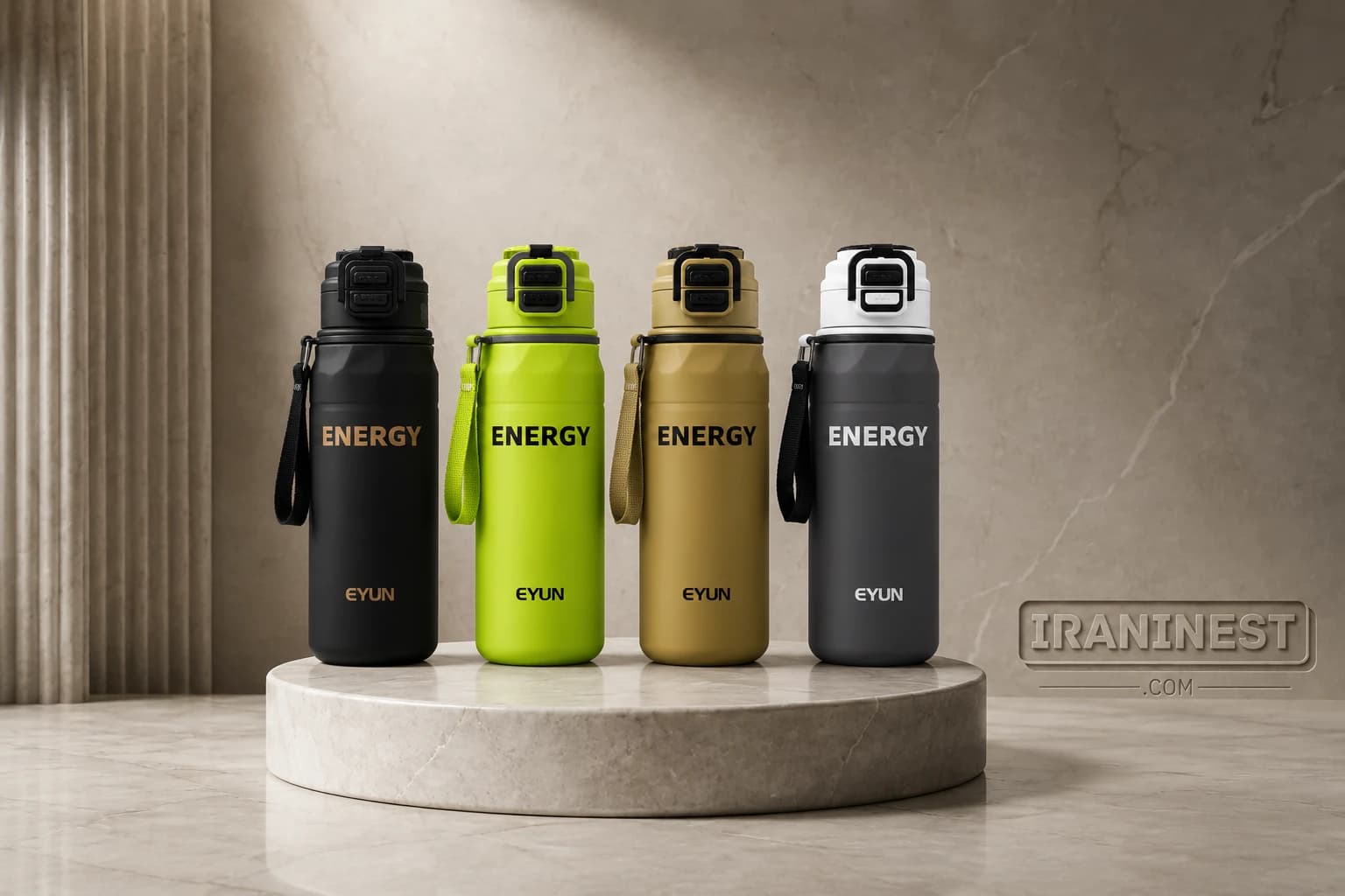 قمقمه EYUN طرح ENERGY گنجایش 900 میل
