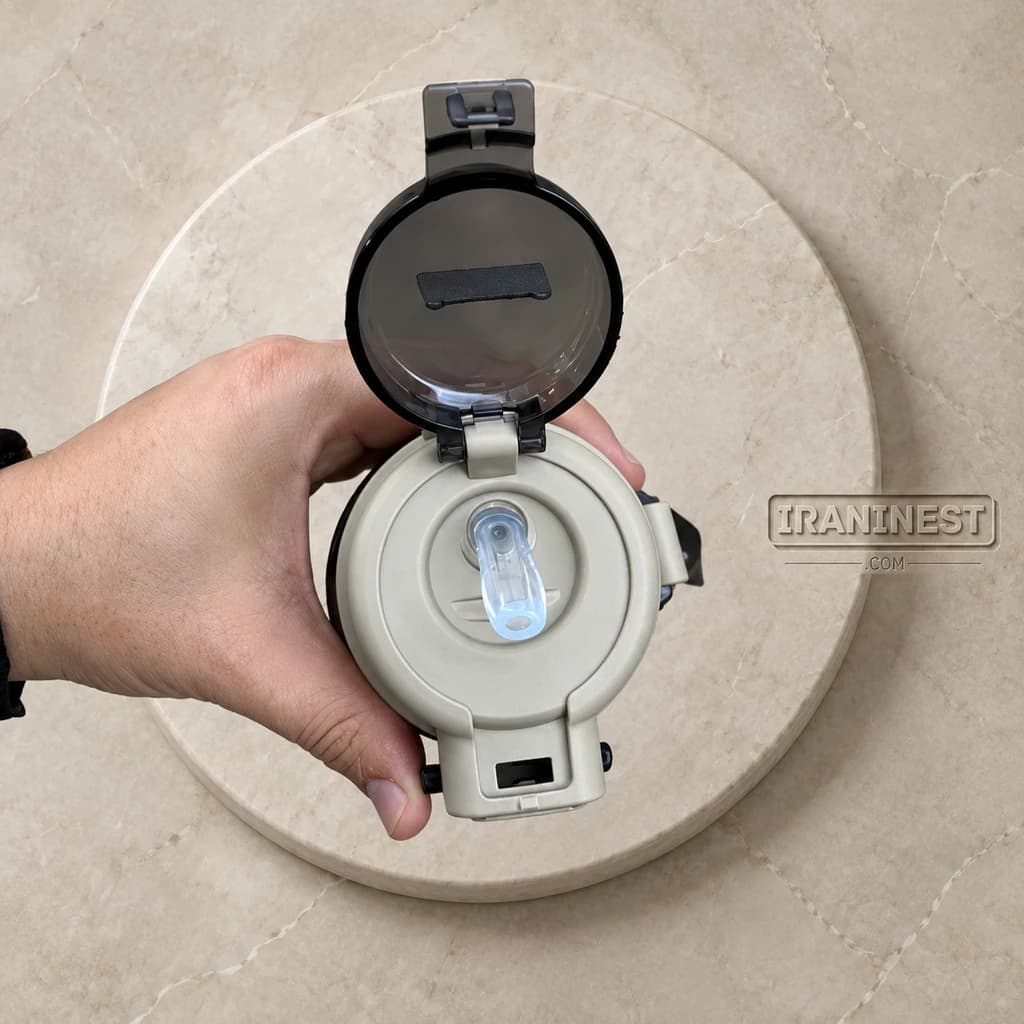 قمقمه EYUN طرح ENERGY گنجایش 900 میل — تصویر ۲