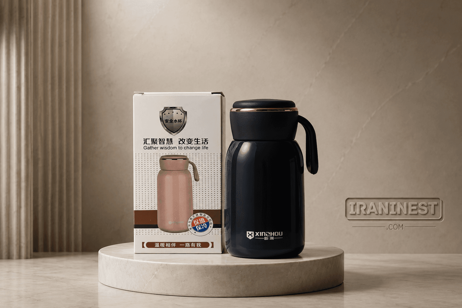 مینی تراول ماگ XINZHOU گنجایش 300 میل — تصویر ۳