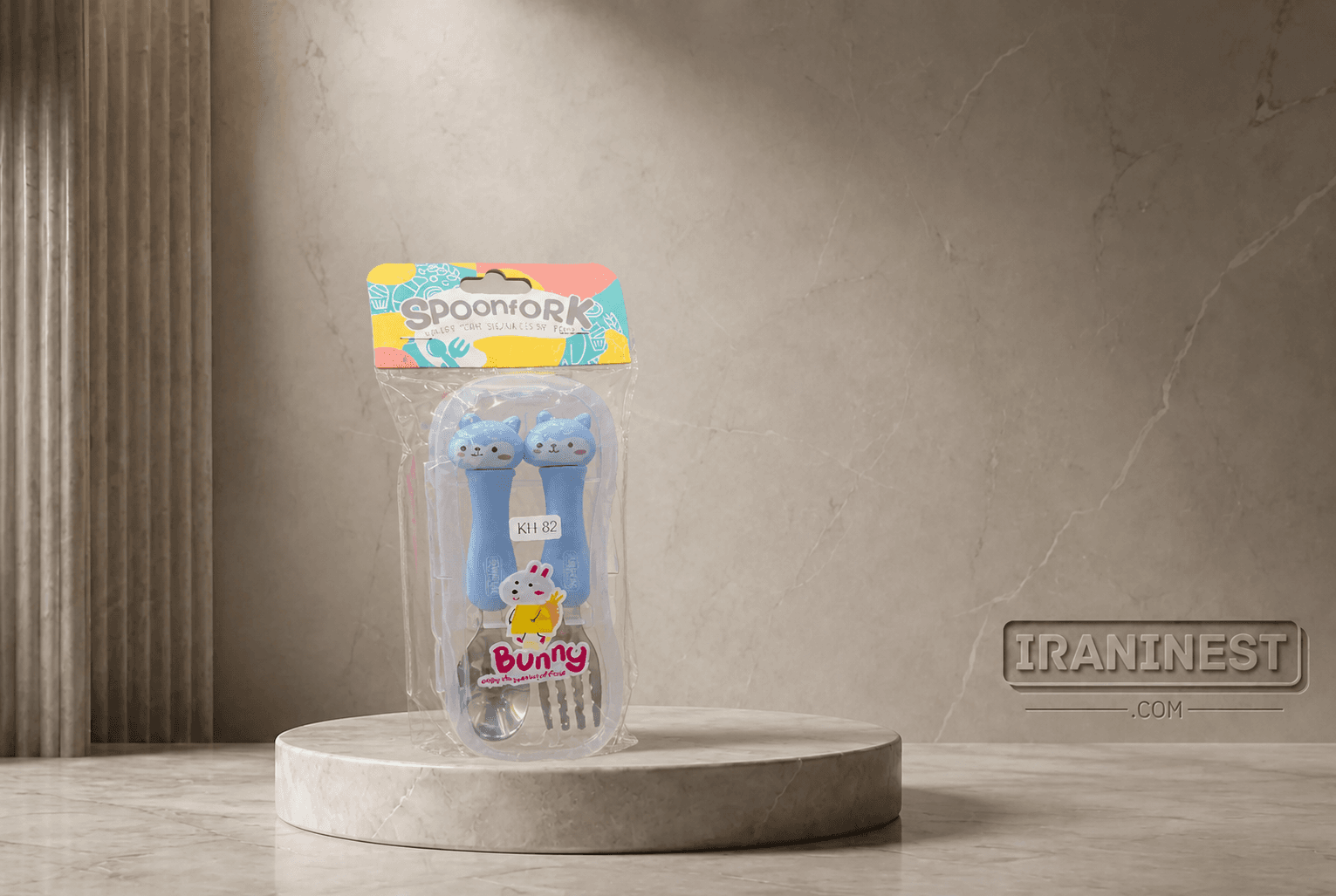 قاشق چنگال کودک BUNNY — تصویر ۳