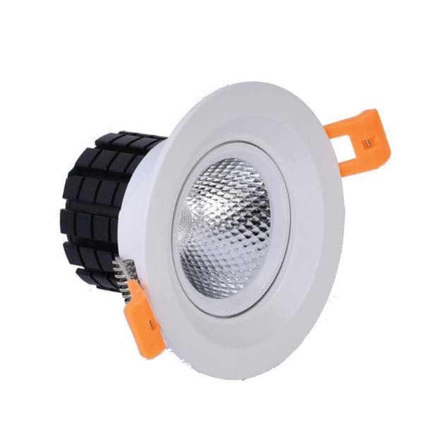 چراغ هالوژن توکار گرد COB کد X371-WH ستاره شمال