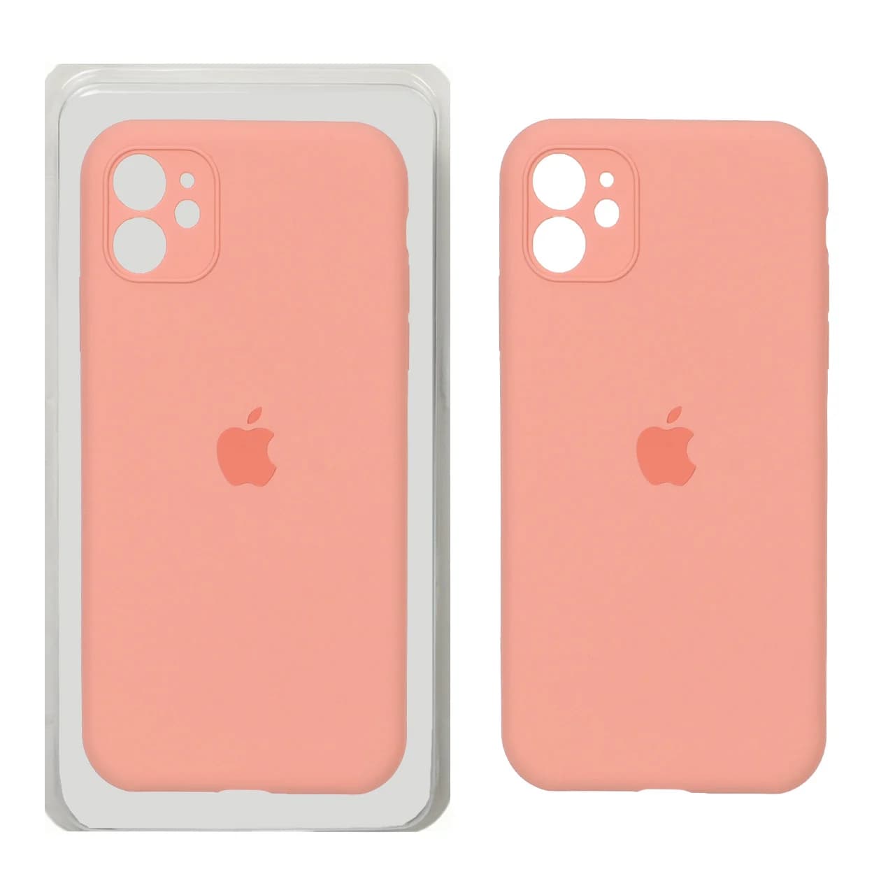 قاب سیلیکونی پاک کنی محافظ لنزدار اورجینال Apple iPhone 11 — تصویر ۴
