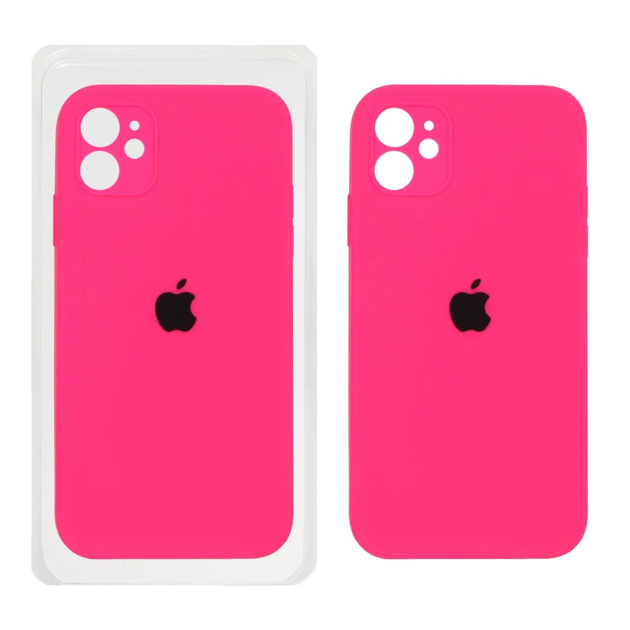 قاب سیلیکونی پاک کنی محافظ لنزدار اورجینال Apple iPhone 11 — تصویر ۷