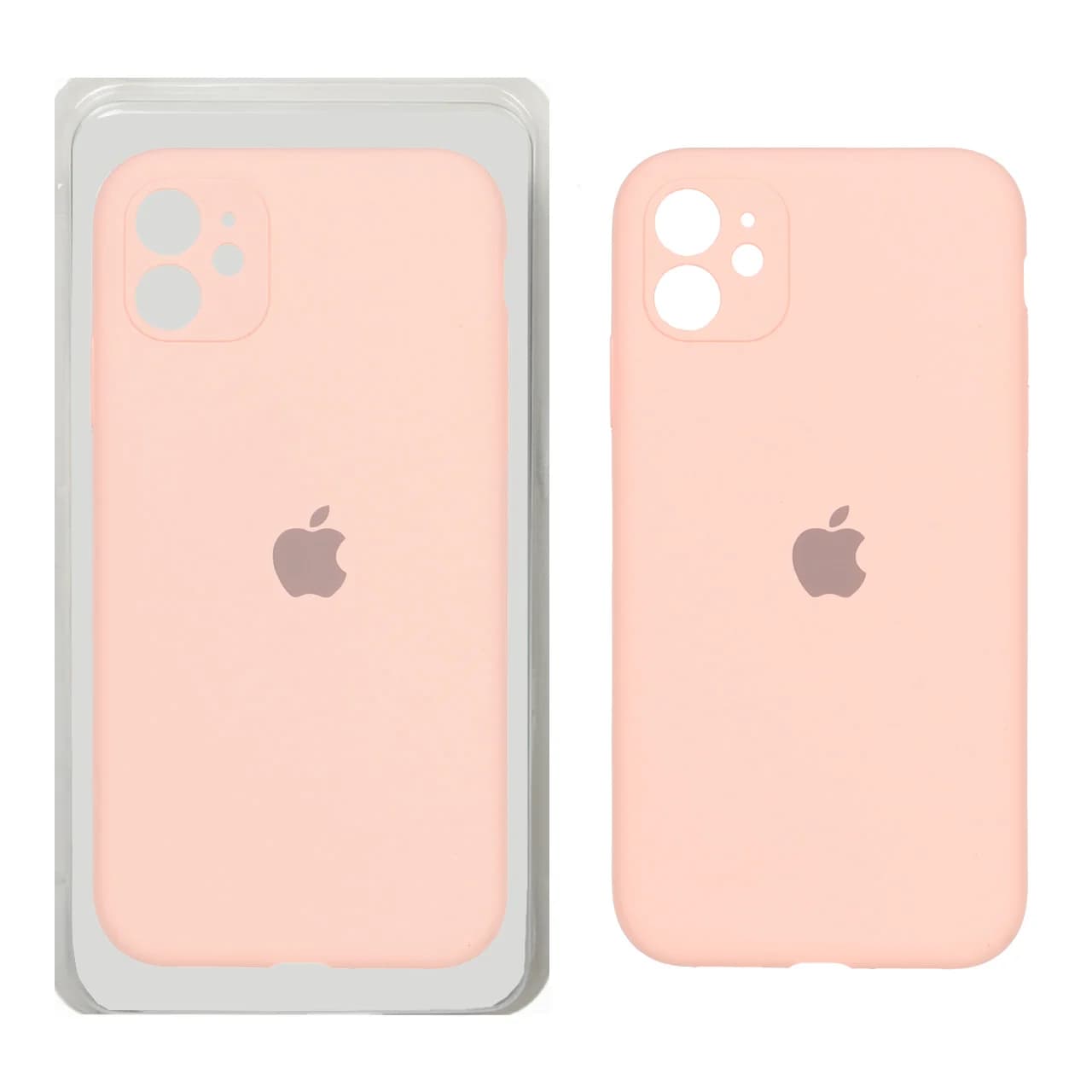 قاب سیلیکونی پاک کنی محافظ لنزدار اورجینال Apple iPhone 11 — تصویر ۵