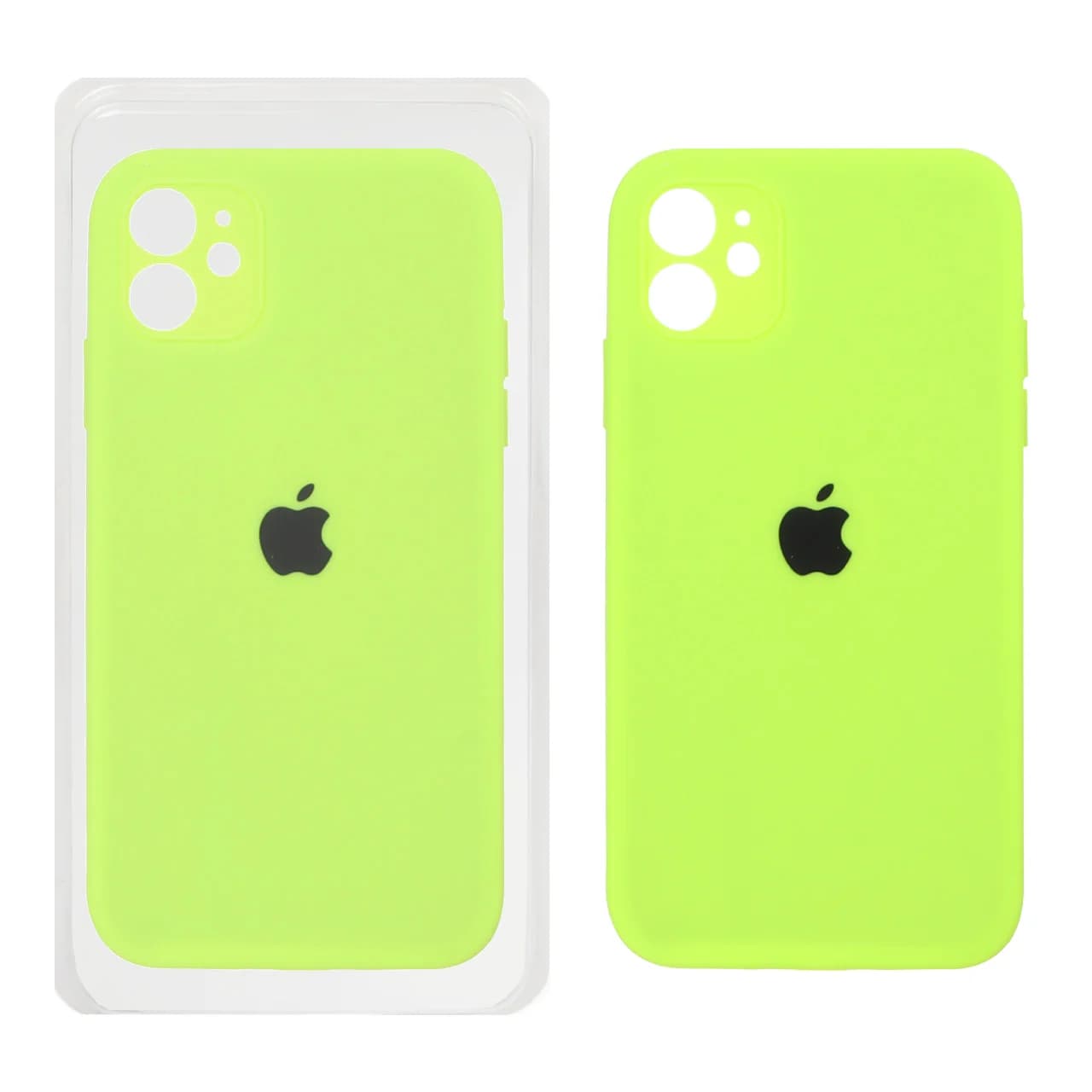 قاب سیلیکونی پاک کنی محافظ لنزدار اورجینال Apple iPhone 11 — تصویر ۶