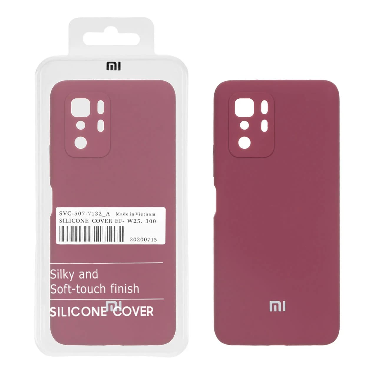 قاب سیلیکونی پاک کنی اورجینال درجه یک Xiaomi Redmi Note 10 Pro 5G / Poco X3 GT