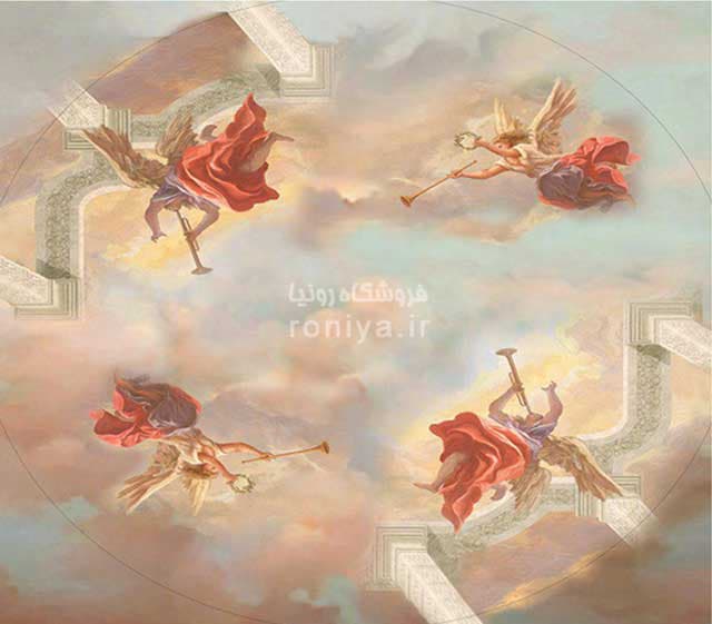 پوستر سقفی نقاشی فرانسویCode-LS-106 — تصویر ۲