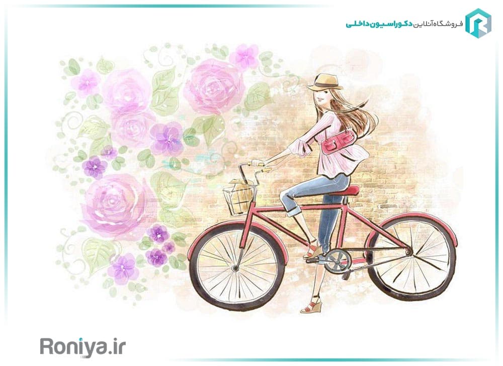 پوستر دیواری اتاق خواب دخترانه CN-0170 — تصویر ۲