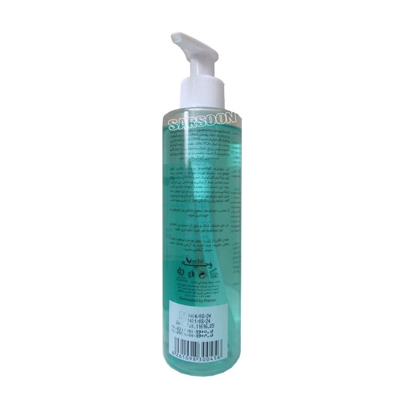 ژل شستشوی صورت پوست چرب وچه Voche Facial Cleansing Gel For Oily Skin — تصویر ۲