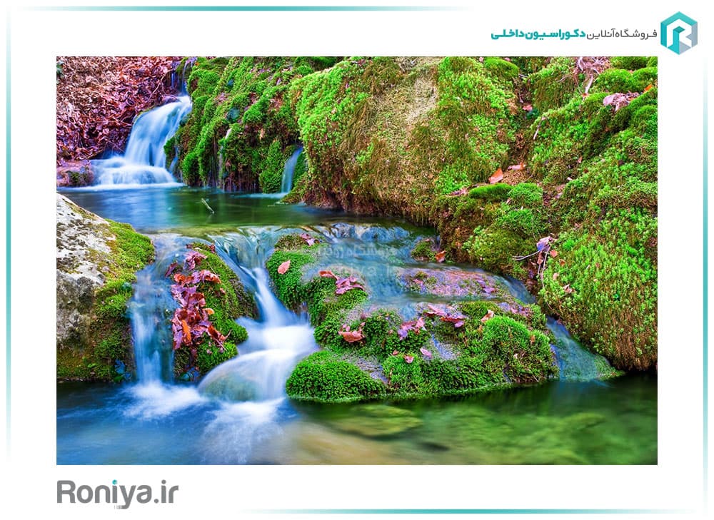 پوستر دیواری سه بعدی رودخانه کد NT-133
