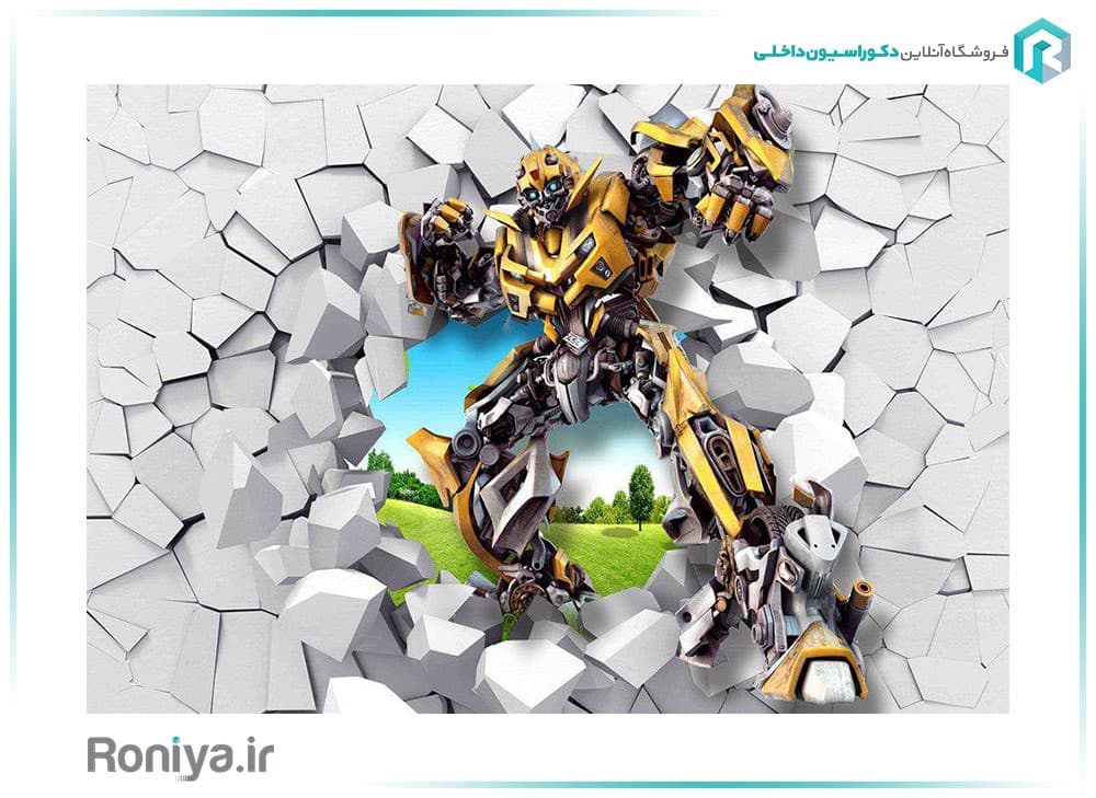 پوستر سه بعدی اتاق پسر CN-0127 — تصویر ۳