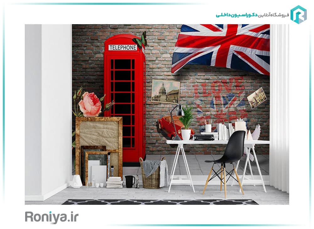 پوستر کاغذ دیواری مدرن RT-180 — تصویر ۲