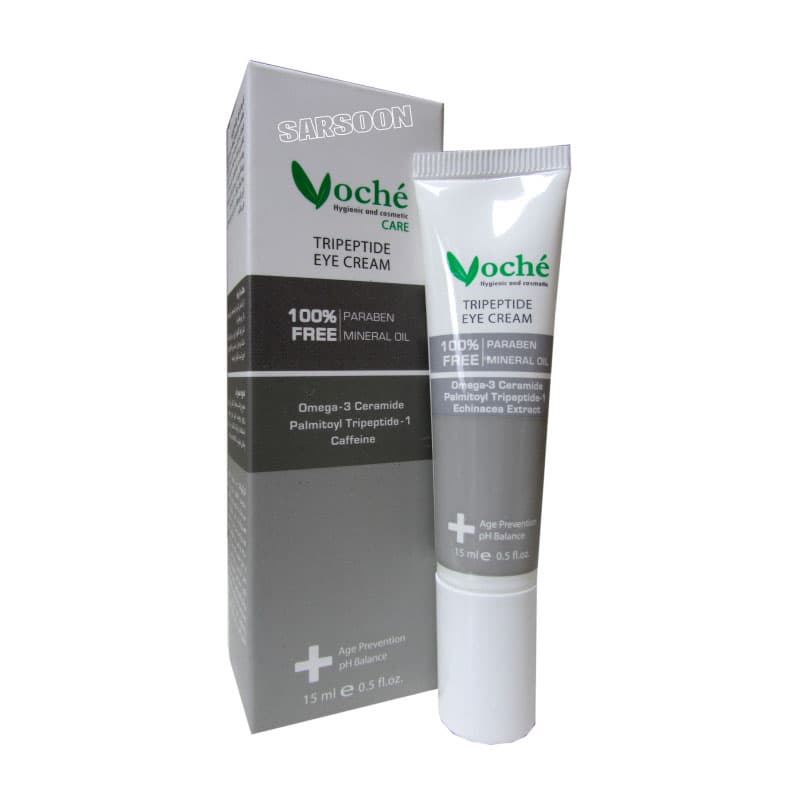 کرم پف و تیرگی دور چشم وچه Voche Tripeptide Eye Cream — تصویر ۲