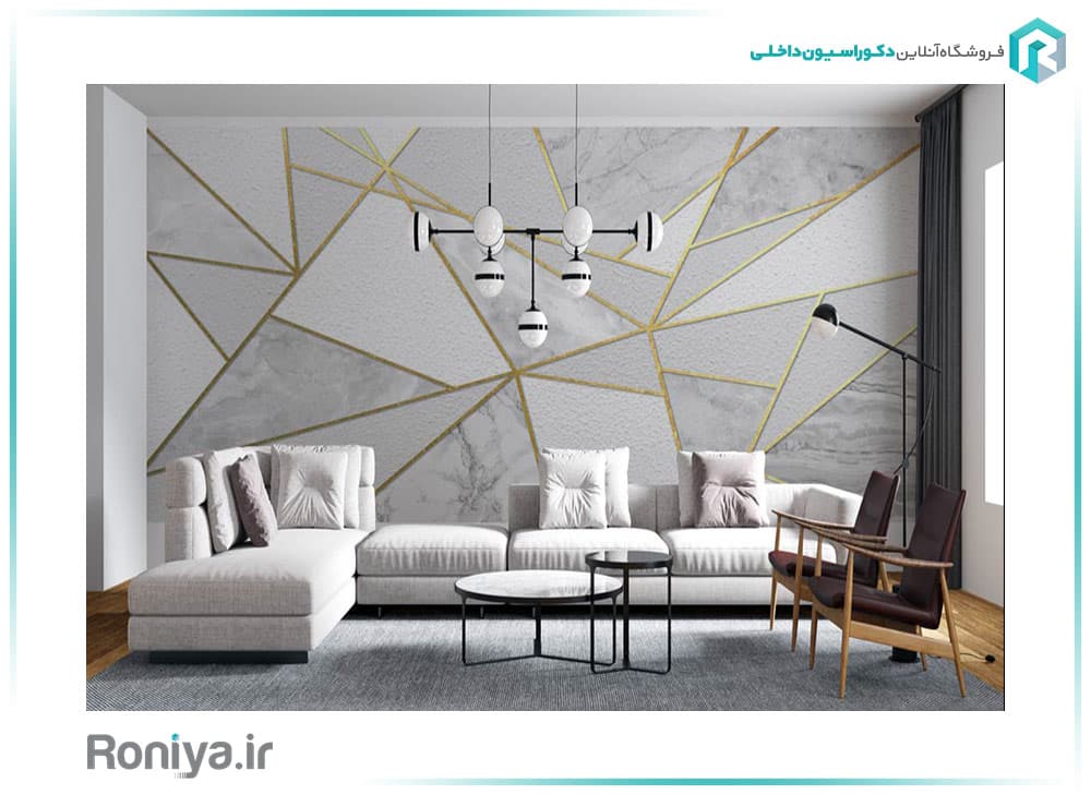 پوستر مدرن اشکال هندسی LX-88 — تصویر ۳