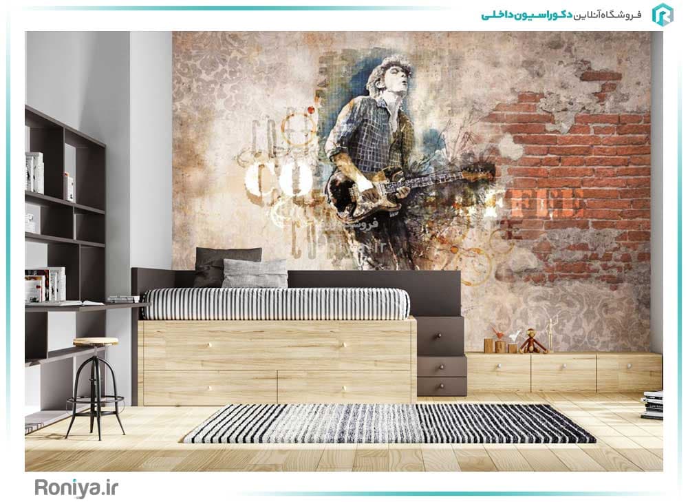 پوستر دیواری هنری پسرانه کد RT-115