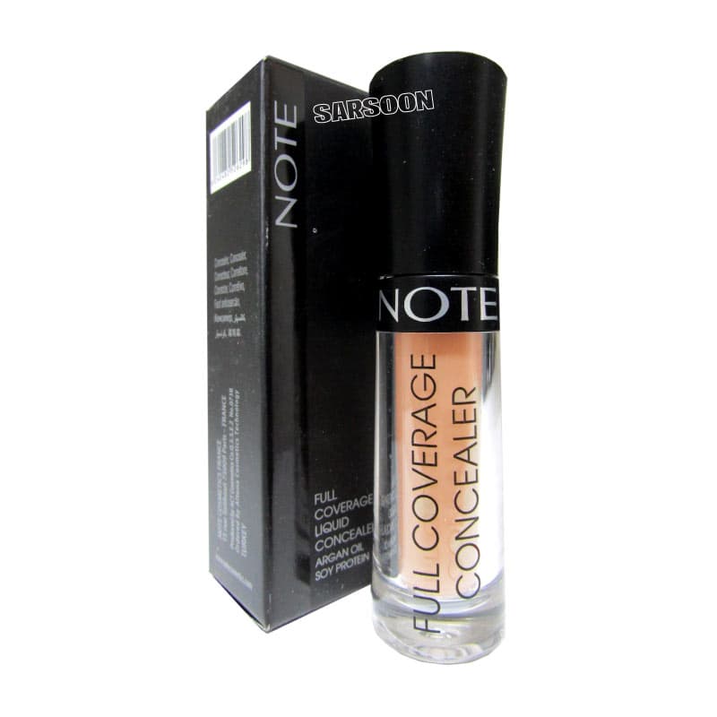 کانسيلر نوت مدل فول کاور مایع شماره 03 Note concealer fullcoverage — تصویر ۲