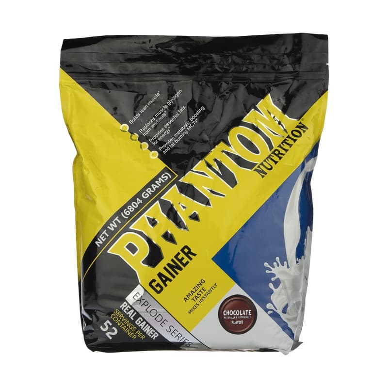 پودر گینر فانتوم نوتریشن با طعم شکلات 6804 گرم Phantom Nutrition Gainer Powder 6804 g