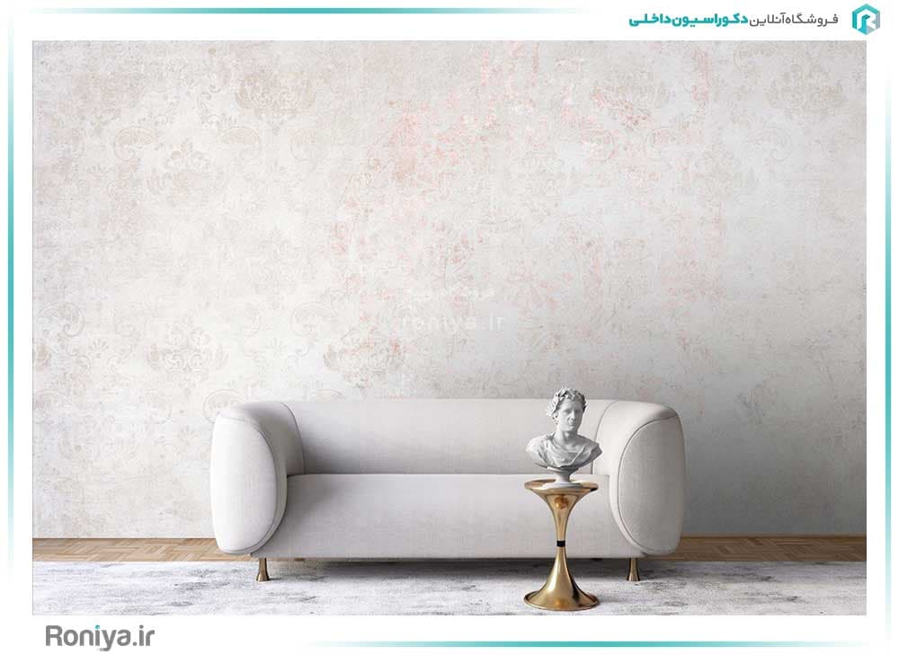 پوستر دیواری طرح پتینه داماسک کد RT-081
