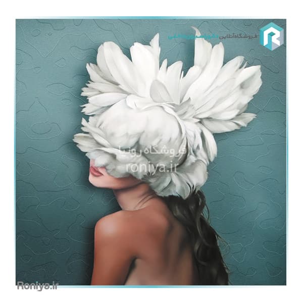 پوستر دیواری سه بعدی دختر آرام کد RT-053