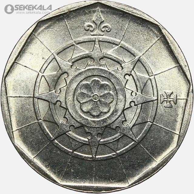 سکه 20 اسکودو پرتغال 1987 (UNC)