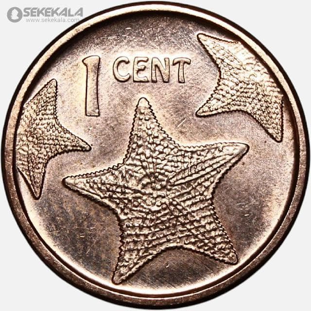 سکه 1 سنت باهاما 2009 (UNC)