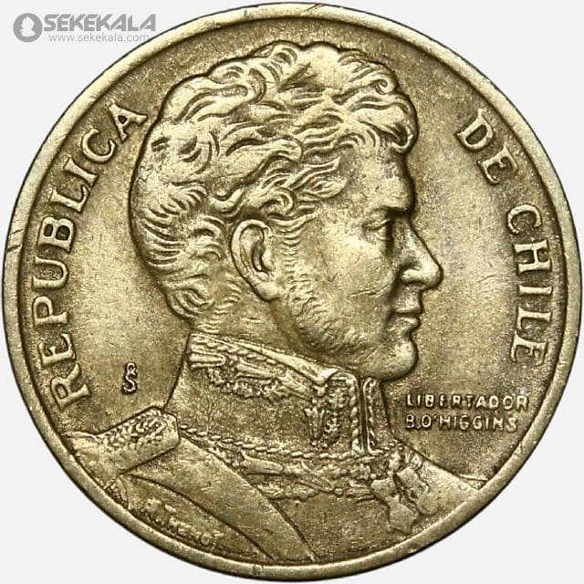 سکه 10 پزو شیلی 1997