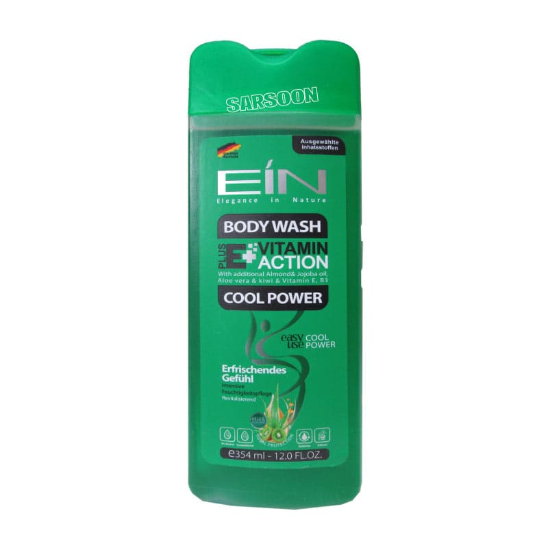 شامپو بدن ویتامینه آقایان ای آی ان مدل COOL POWER Ein Men’s Vitamin Body Shampoo, COOL POWER