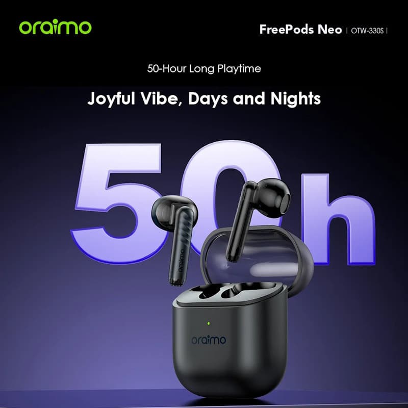 هدفون بلوتوثی اُرایمو مدل HNS WIRELESS NEO ORGINAL DESING — تصویر ۶
