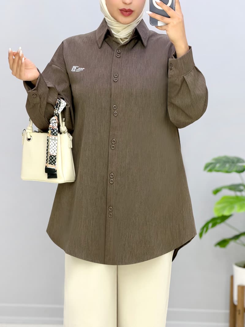 مانتو جلودکمه کرپ فریدخت کد 9571243