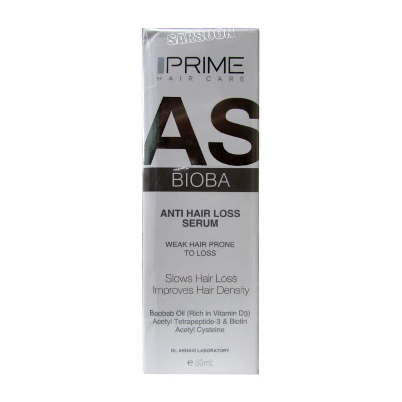 سرم تقویت کننده و ضد ریزش مو مدل AS پریم 60 میلی لیتر Prime AS Boosting Hair Serum 60ml