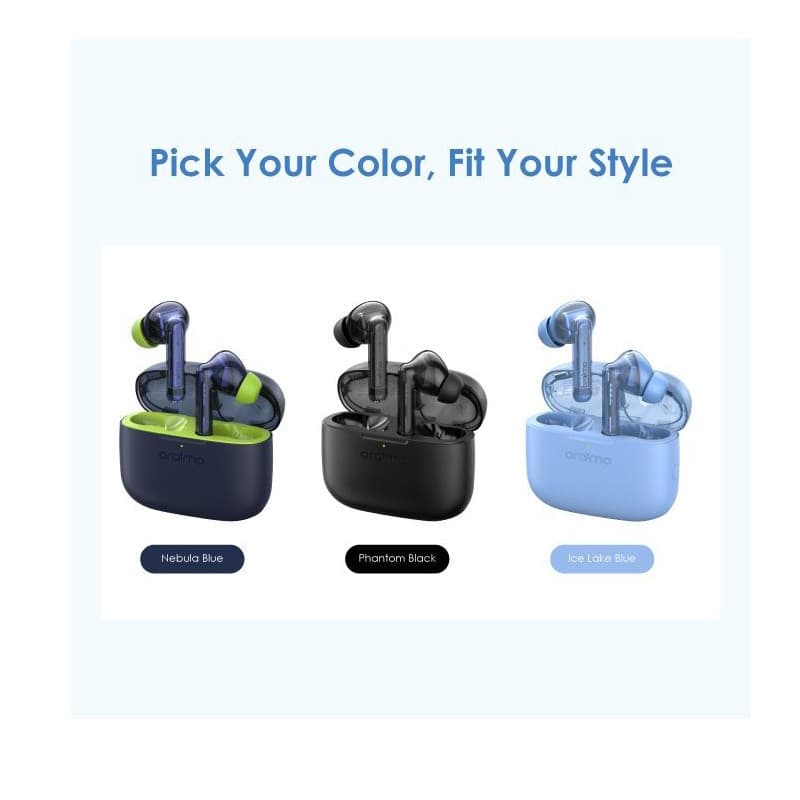 هدفون بی سیم اُرایمو مدل DOC BLUETOOTH FREEPODS LITE MAGNETIC — تصویر ۶
