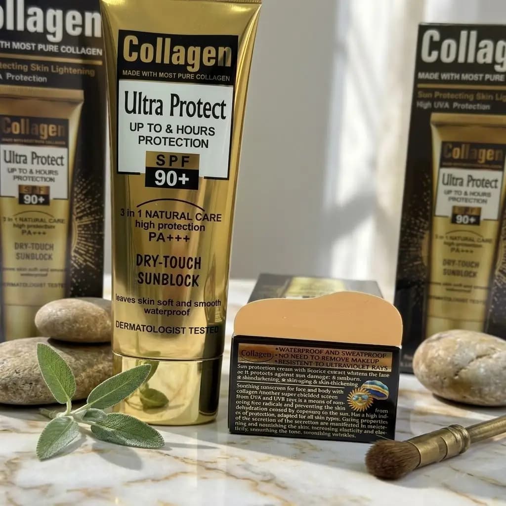ضد آفتاب کلاژن وکالی Wokali با SPF90 حجم ۱۰۰ میل — تصویر ۳