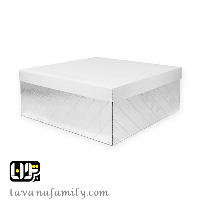 جعبه کیک سایز 2 (ابعاد 27*27 سانت)